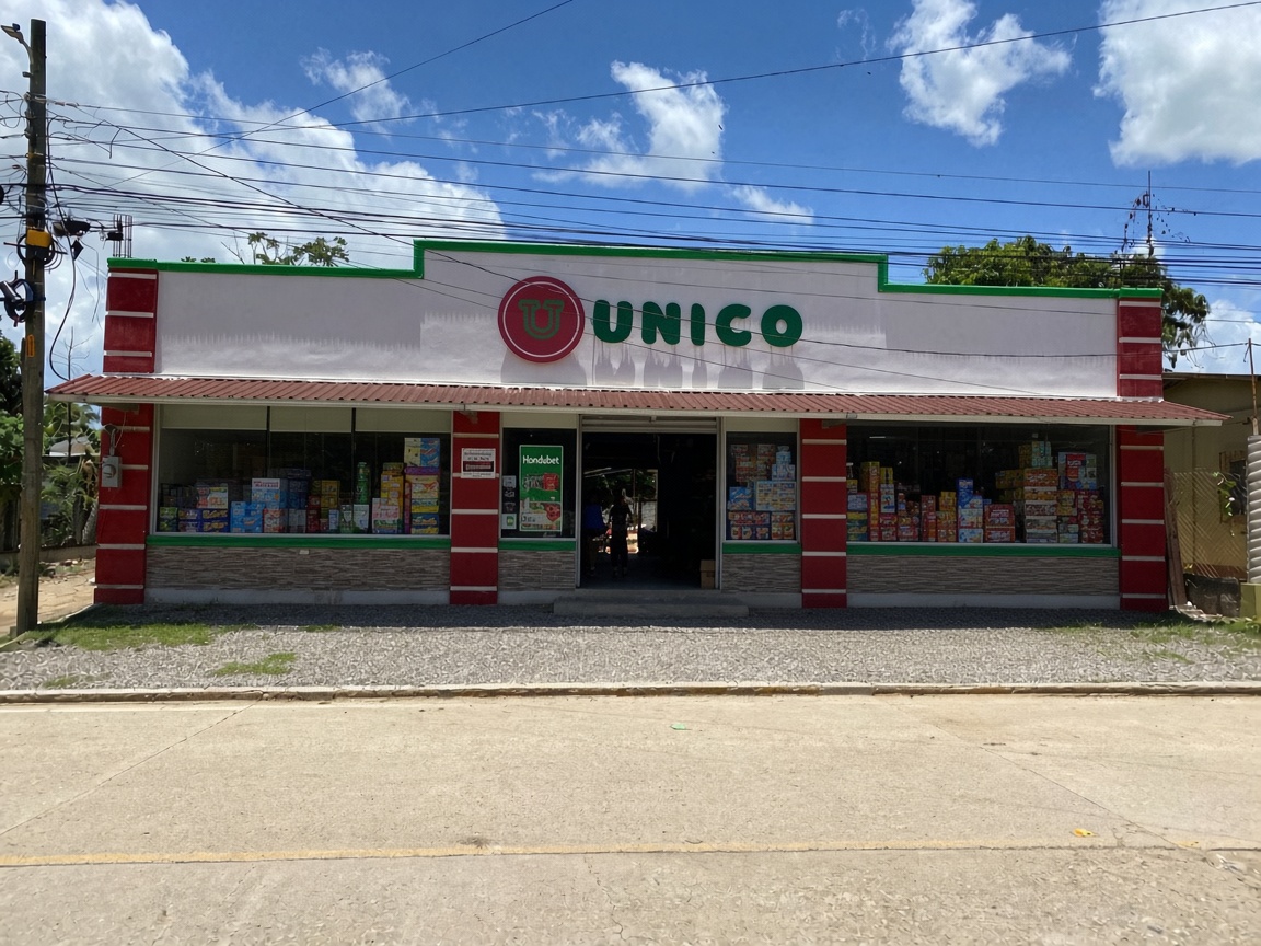 Minisuper Unico con recarga Hondubet