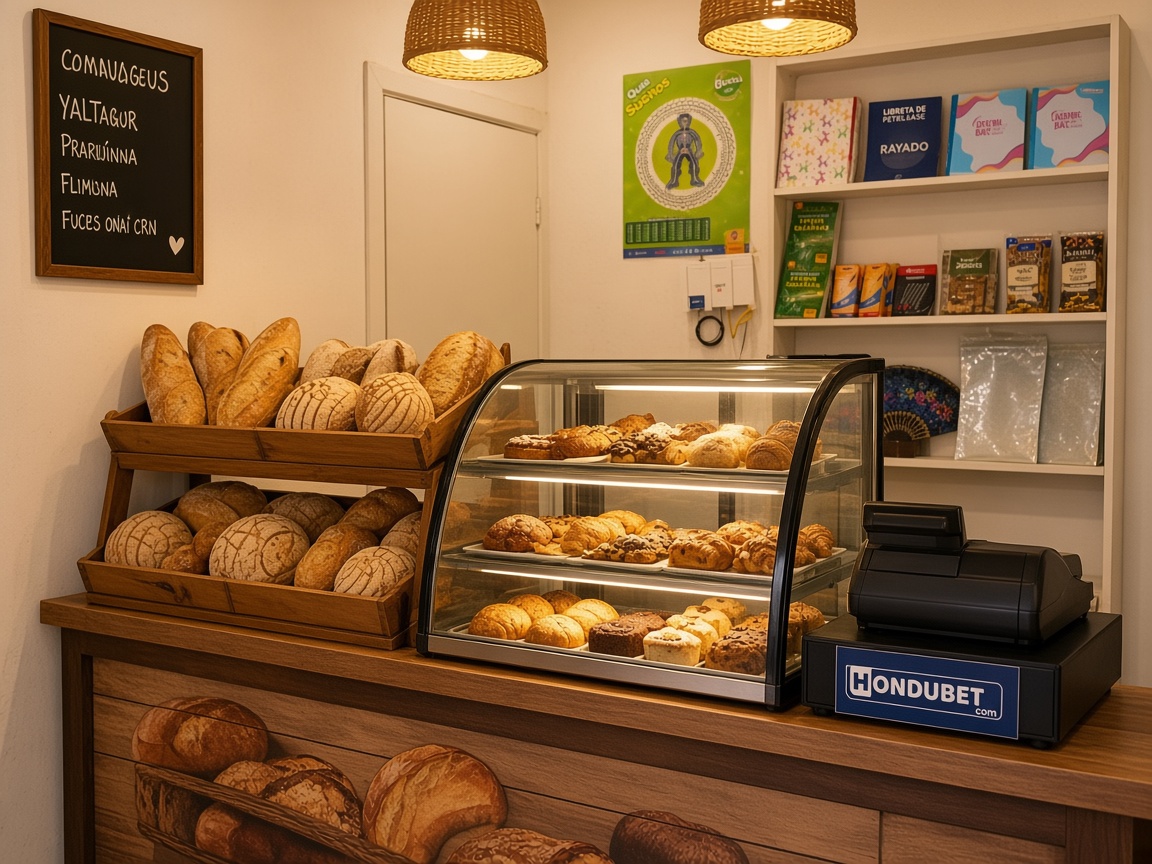 Panadería con recarga Hondubet